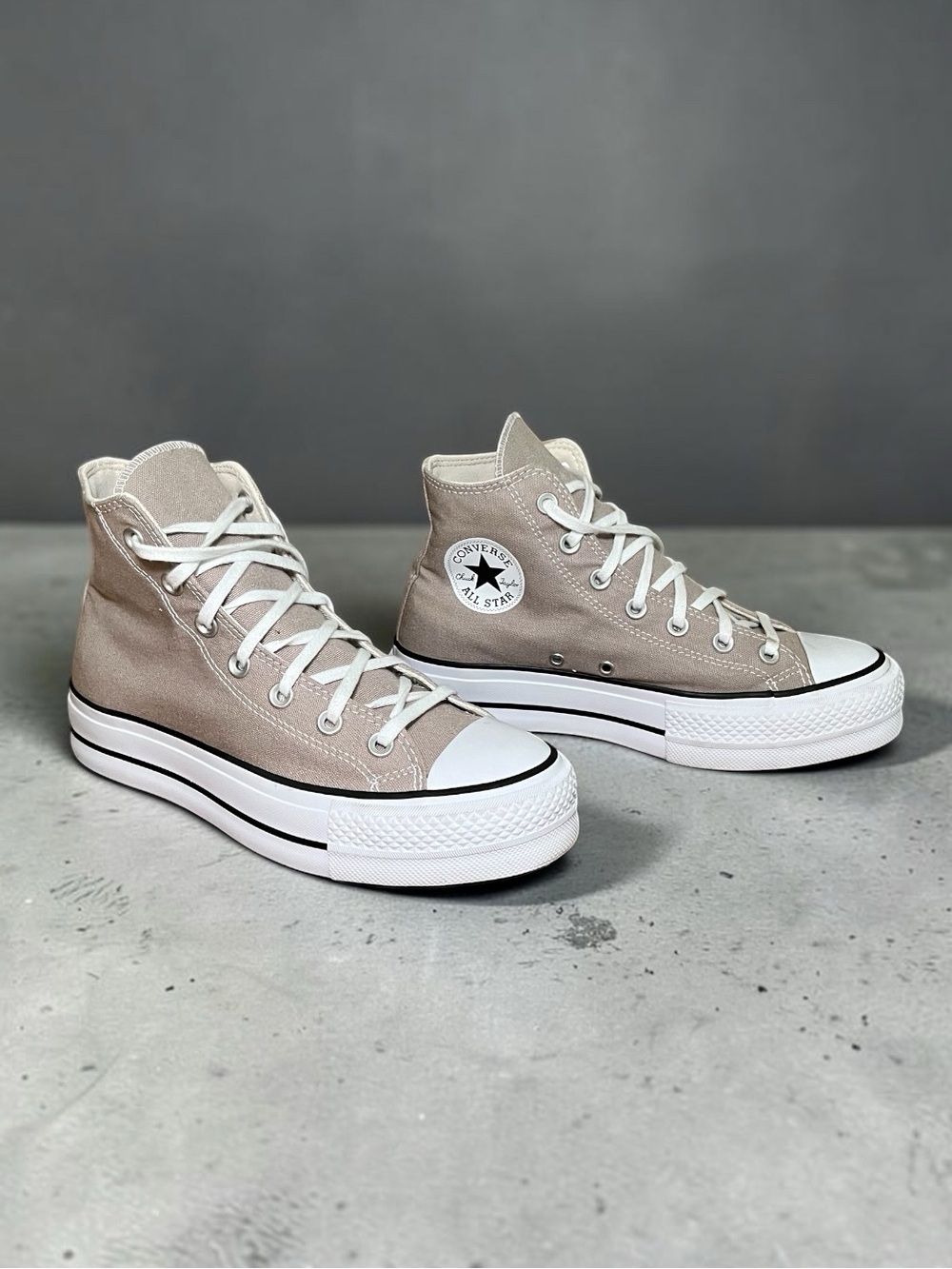 Converse Chuck Taylor All Star Lift Platform High Top Wonder Stone Women’s 8